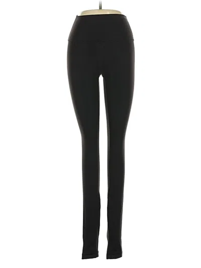 Pre-owned Lululemon Athletica Active Pants In Black