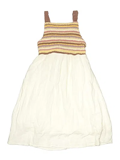 Pre-owned Zara Kids' Dress In Gray