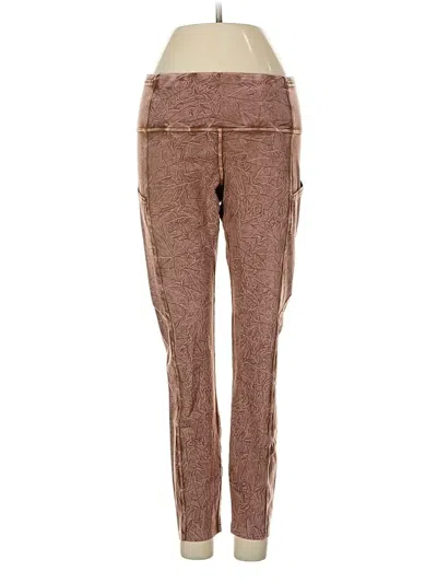 Pre-owned Lululemon Athletica Casual Pants In Pink