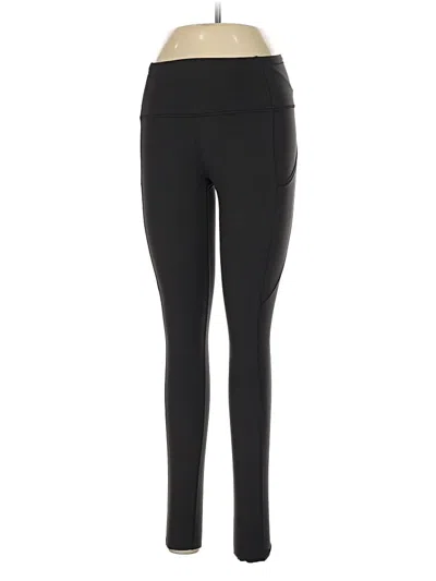 Pre-owned Lululemon Athletica Active Pants In Black