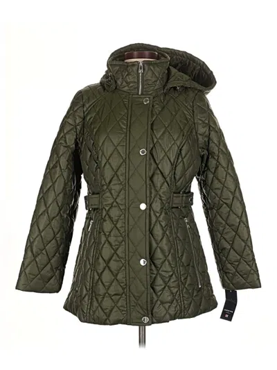 Pre-owned London Fog Coat In Green