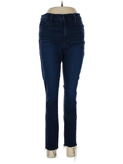 Pre-owned Frame Jeggings In Blue
