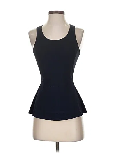 Pre-owned Autumn Cashmere Sleeveless Top Black Halter Neckline Tops