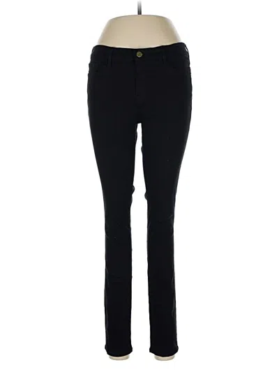 Pre-owned Frame Jeggings In Black