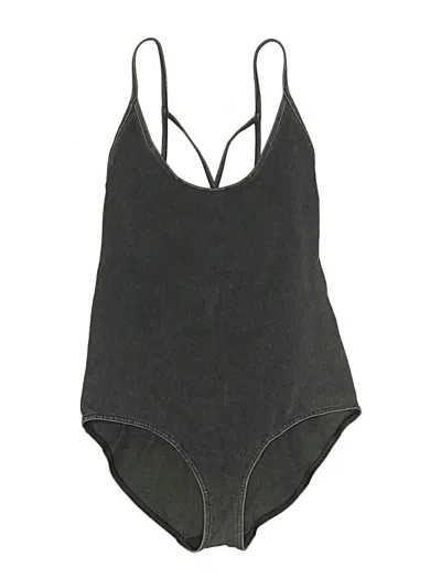 Pre-owned Reebok Bodysuit In Gray