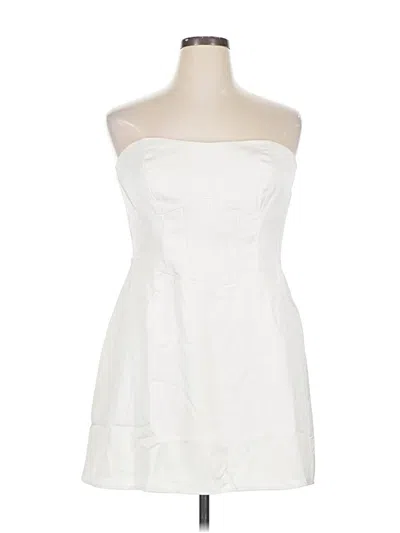 Pre-owned Wild Fable Cocktail Dress In White