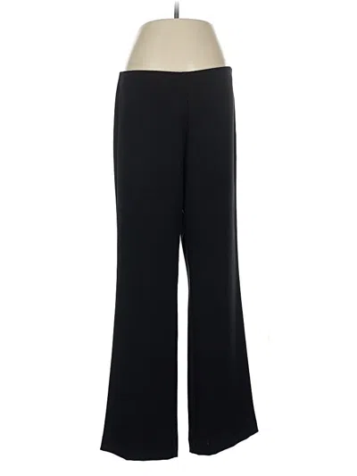 Pre-owned Eileen Fisher Dress Pants In Black