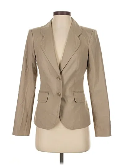 Pre-owned The Limited Black Collection Blazer Jacket In Brown