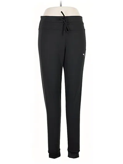 Pre-owned Puma Track Pants In Black