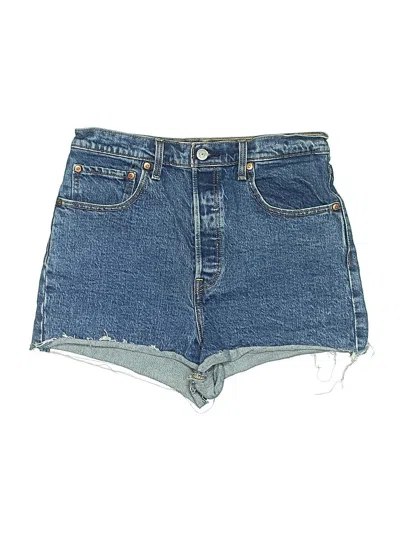 Pre-owned Levi's Denim Shorts In Blue