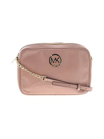 Pre-owned Michael Michael Kors Crossbody Bag In Brown