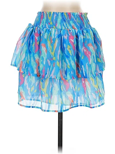 Pre-owned Mary Square Casual Skirt In Blue