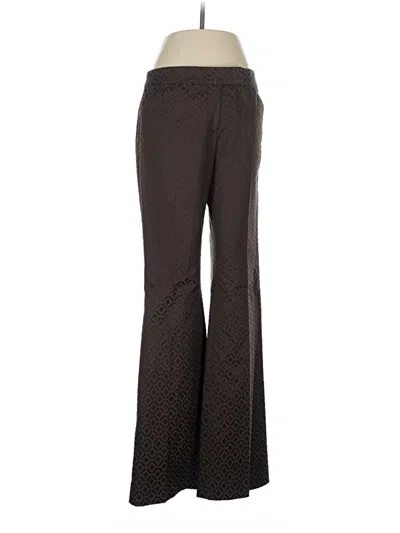 Pre-owned Elie Tahari Dress Pants In Brown