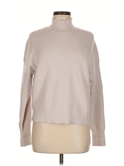 Pre-owned Truth By Republic Turtleneck Sweater In Brown