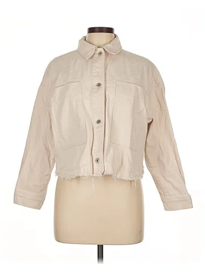 Pre-owned Zara Jacket In Brown