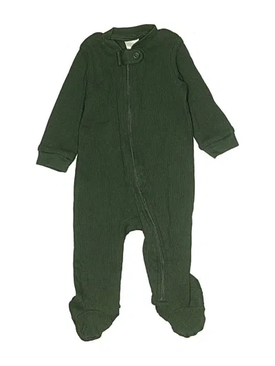Pre-owned Kyle & Deena Babies' Long Sleeve Onesie In Green
