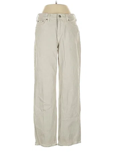 Pre-owned Abercrombie & Fitch Jeans In White