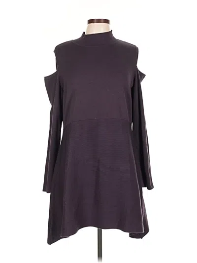 Pre-owned Style & Co Casual Dress In Purple