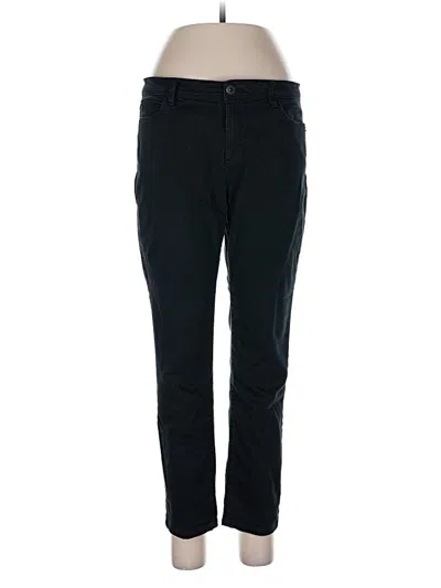 Pre-owned Jjill Casual Pants In Black