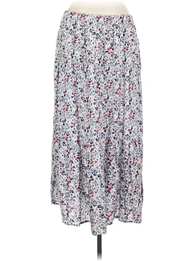 Pre-owned Beachlunchlounge Casual Skirt In Gray