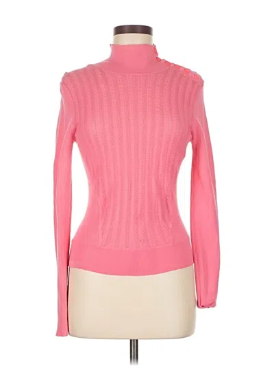 Pre-owned Victoria's Secret Turtleneck Sweater In Pink