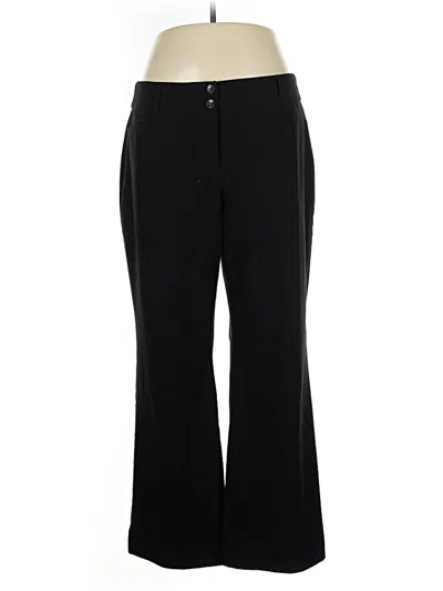 Pre-owned Alfani Dress Pants In Black