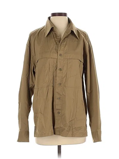 Pre-owned Uniqlo U Jacket In Brown