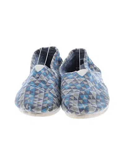 Pre-owned Toms Flats In Brown