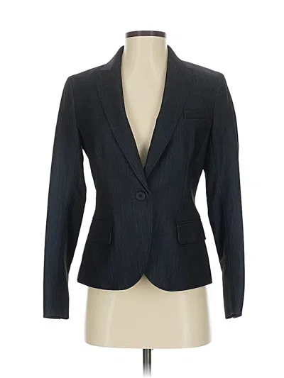 Pre-owned Anne Klein Blazer Jacket In Gray