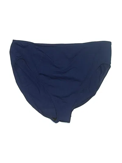 Pre-owned Lands' End Swimsuit Bottoms In Blue