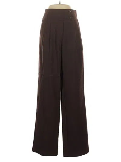 Pre-owned Network Skins Dress Pants In Brown