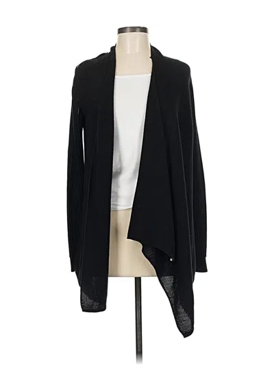 Pre-owned Allsaints Cardigan Sweater In Black