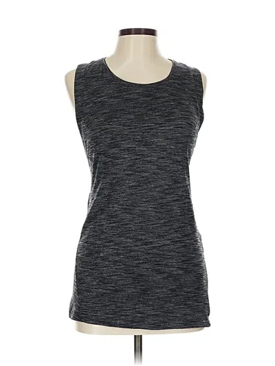 Pre-owned Lululemon Athletica Sleeveless T-shirt In Gray