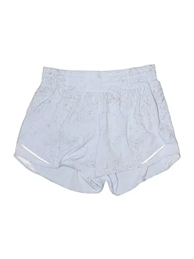 Pre-owned Lululemon Athletica Shorts In Blue
