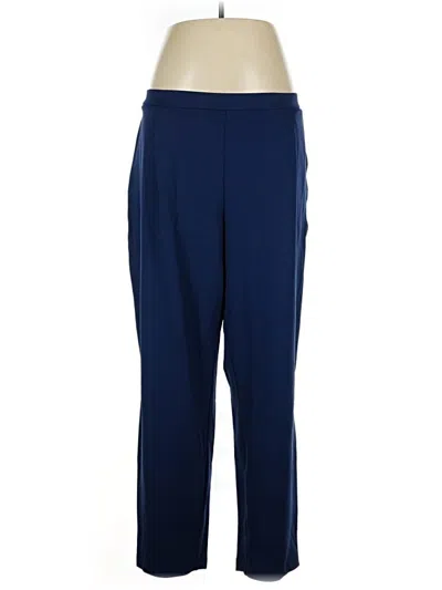 Pre-owned Jessica London Active Pants In Blue