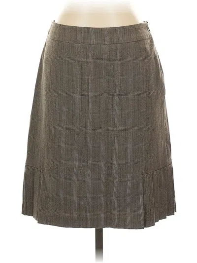 Pre-owned Tahari Casual Skirt In Gray