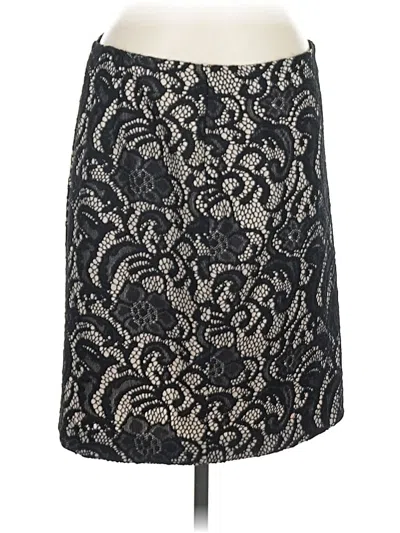 Pre-owned Ann Taylor Formal Skirt In Black