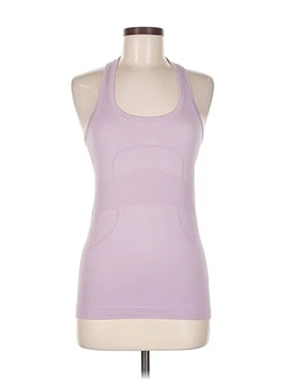 Pre-owned Lululemon Athletica Active Tank Top In Purple