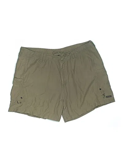 Pre-owned Athleta Cargo Shorts In Green
