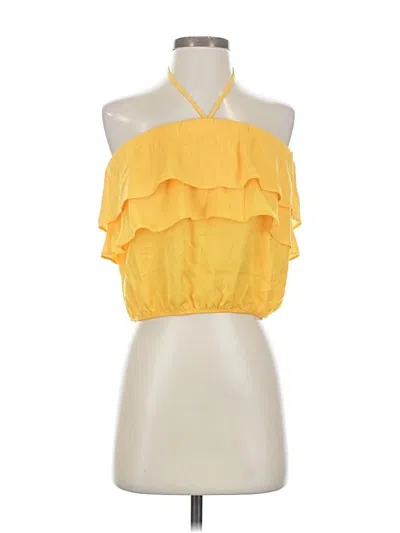 Pre-owned Dolce Vita Sleeveless Blouse In Yellow