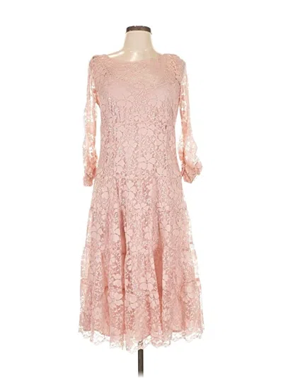 Pre-owned Sl Fashions Cocktail Dress In Pink