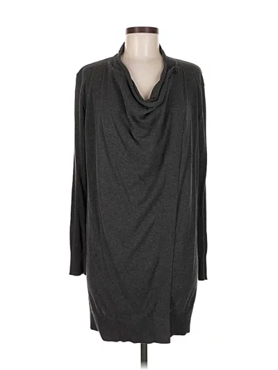 Pre-owned Allsaints Cardigan Sweater In Gray