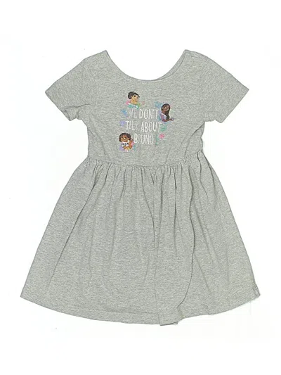 Pre-owned Disney Kids' Dress In Gray