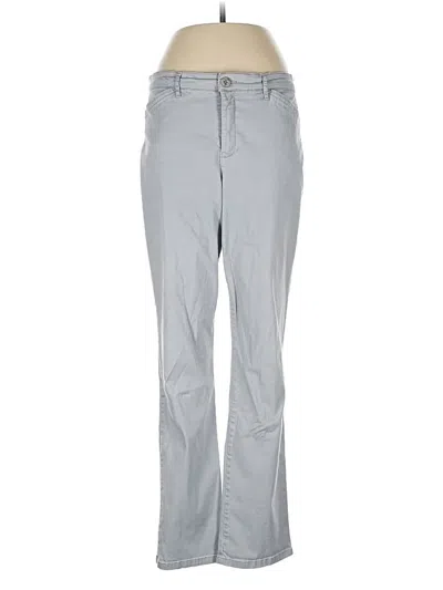Pre-owned Gloria Vanderbilt Casual Pants In Gray