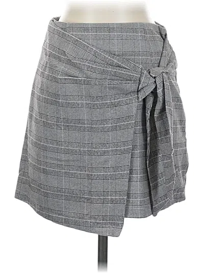 Pre-owned She + Sky Casual Skirt In Gray