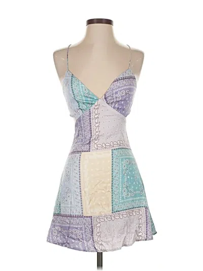 Pre-owned Bailey Rose Cocktail Dress In Purple