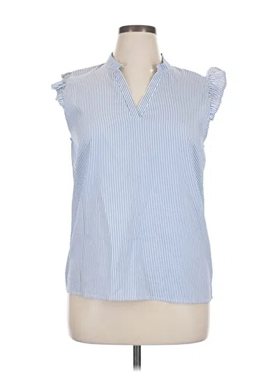 Pre-owned Unbranded Sleeveless T-shirt In Blue