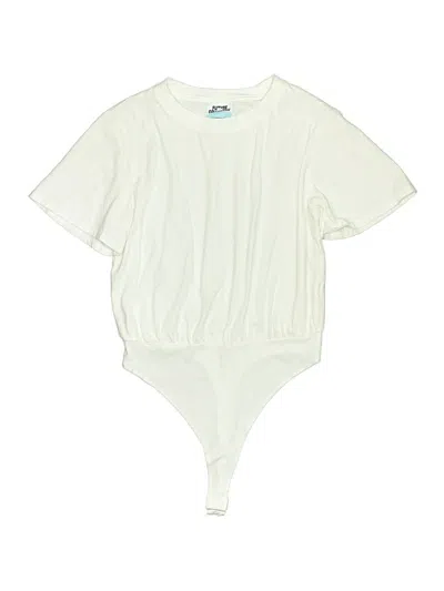 Pre-owned Future Collective Bodysuit In White