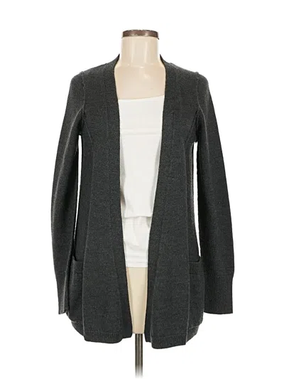 Pre-owned Tahari Cardigan Sweater In Gray