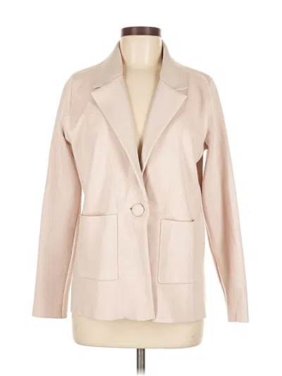 Pre-owned Sioni Blazer Jacket In White